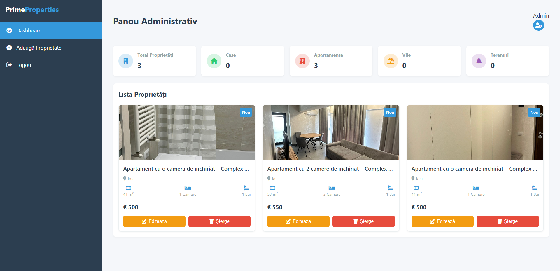 Yourdache Dashboard
